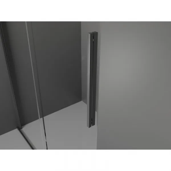 MEXEN/S - Velár sprchovací kút 100 x 80, transparent, grafit kartáčovaná 871-100-080-01-66