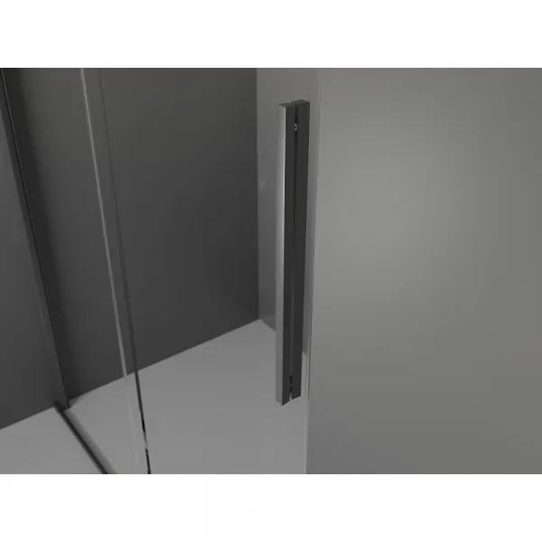 MEXEN/S - Velár sprchovací kút 90 x 70, transparent, grafit kartáčovaná 871-090-070-01-66