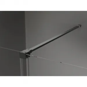 MEXEN/S - Velár posuvné sprchové dvere 100, grafit, grafit metal 871-100-000-41-95