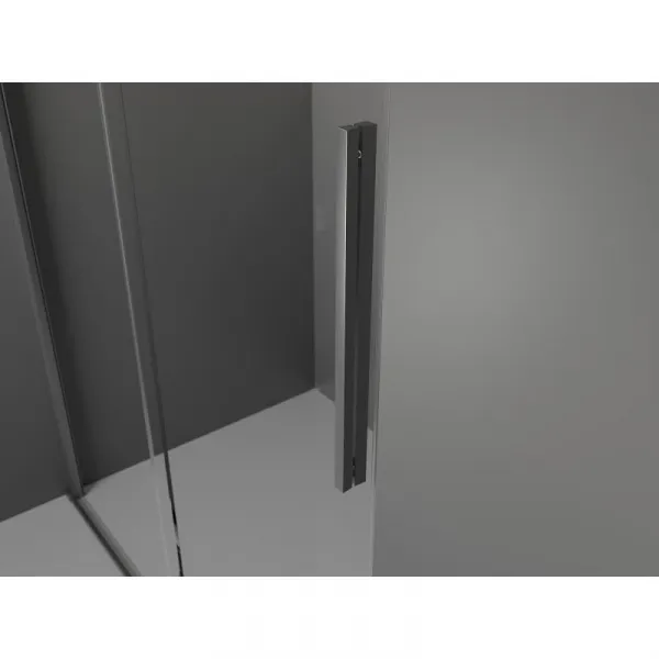 MEXEN/S - Velár sprchovací kút, posuvné dvere 100 x 80, grafit, grafit metal 871-100-080-41-95