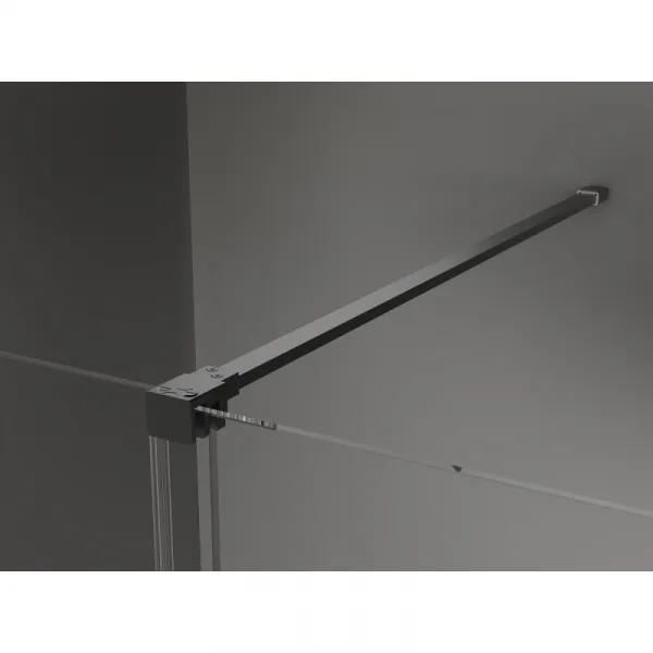 MEXEN/S - Velár sprchovací kút, posuvné dvere 100 x 80, grafit, grafit metal 871-100-080-41-95