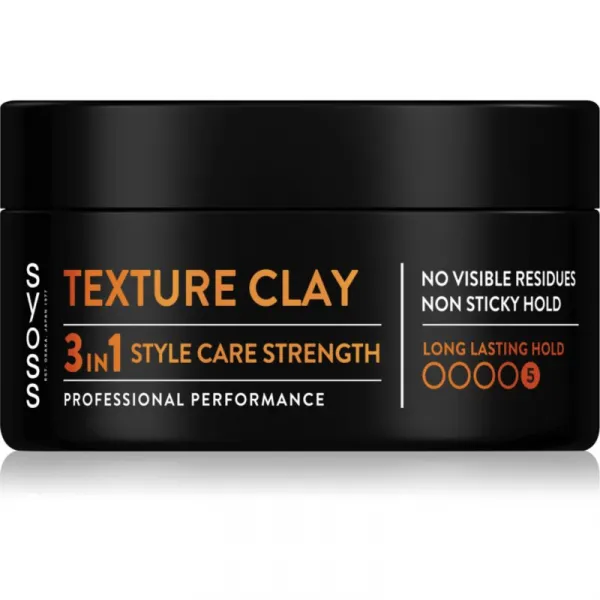 Syoss Texture Clay stylingová hlina s extra silnou fixáciou 100 ml