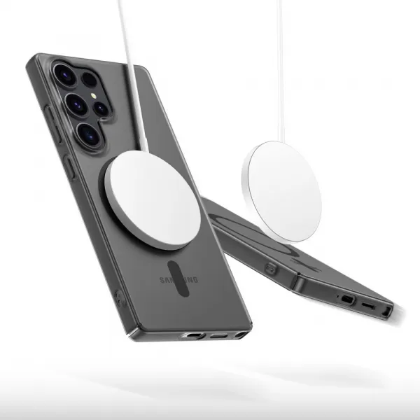 Tech-Protect MagSlim MagSafe, Samsung Galaxy S25 Ultra, čierny matný