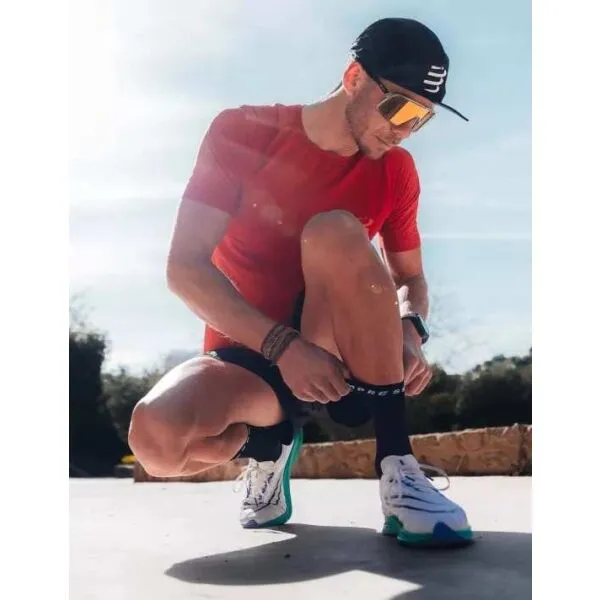 Compressport PRO MARATHON SOCKS V2.0 Bežecké ponožky, čierna, veľkosť