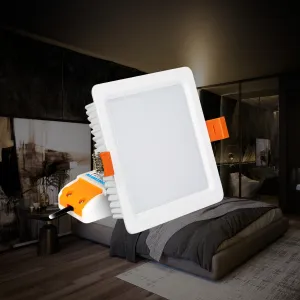 LEDprodukt LED panel 9W štvorec - RGB + DUAL WHITE 2,4GHz