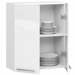 Ak furniture Závěsná kuchyňská skříňka Olivie W 60 cm bílá