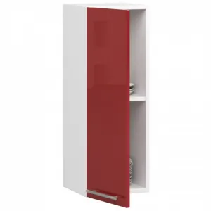 Ak furniture Závěsná kuchyňská skříňka Olivie W 30 cm bílo-červená
