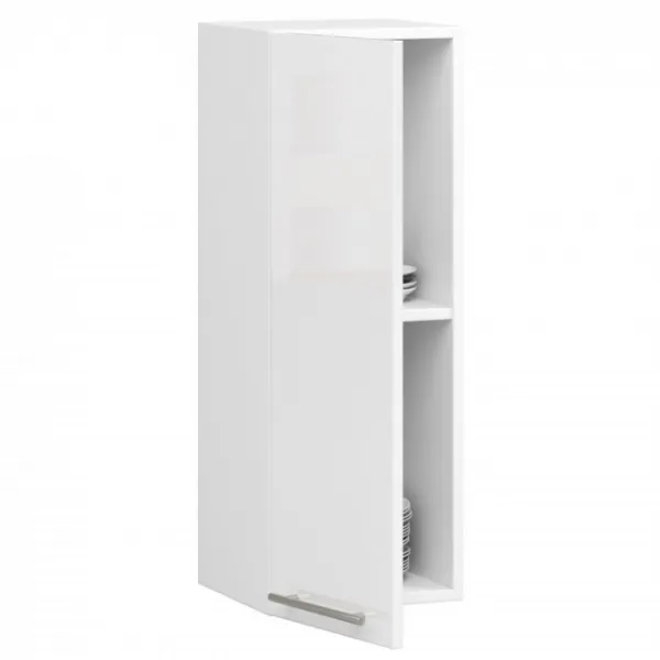 Ak furniture Závěsná kuchyňská skříňka Olivie W 30 cm bílá