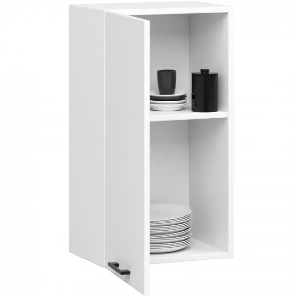 Ak furniture Závěsná kuchyňská skříňka OLIVIE 40x72 cm matná bílá