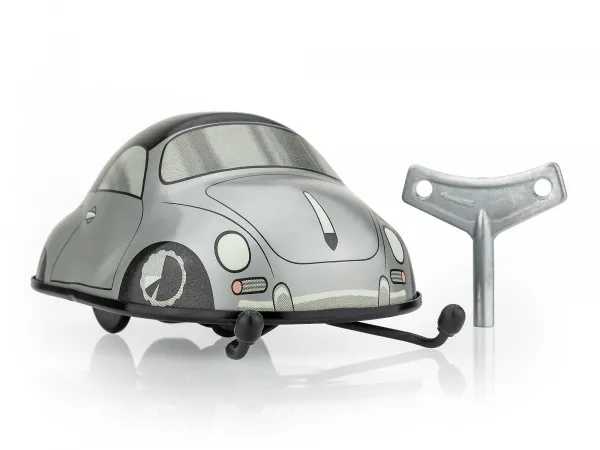 Autíčko na kľúčik - Porsche 356 cabrio - strieborné
