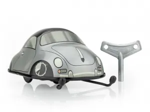 Autíčko na kľúčik - Porsche 356 cabrio - strieborné