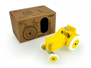 Traktor žltý bez pohonu