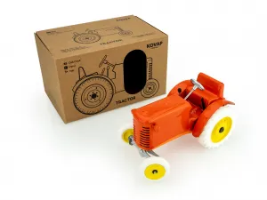 Traktor oranžový bez pohonu