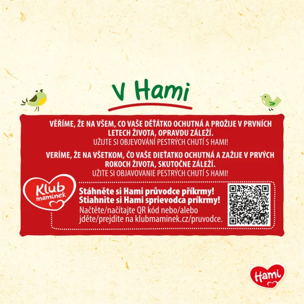 HAMI Sušienky detské jablko a broskyňa 150g, od uk. 8. mesiaca