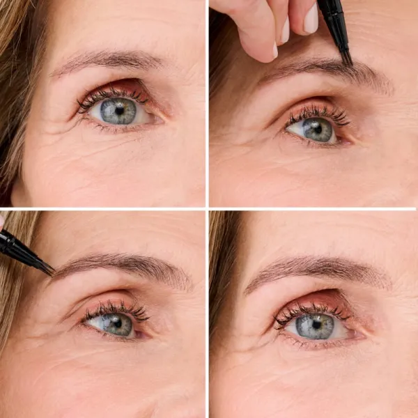 Benefit Mighty Fine Brow Pen precízna ceruzka na obočie odtieň 3 0.5 ml