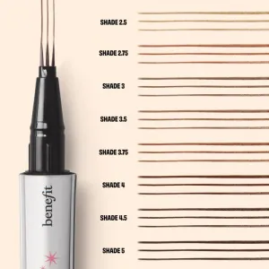 Benefit Mighty Fine Brow Pen precízna ceruzka na obočie odtieň 3 0.5 ml