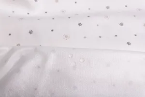 Nepremokavá plachta Babymatex Jersey hviezdy 120x60 cm