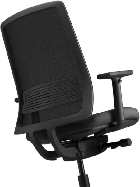 LD SEATING Kancelárska stolička Lyra AIR 215-BL-SYB, čierna, skladová