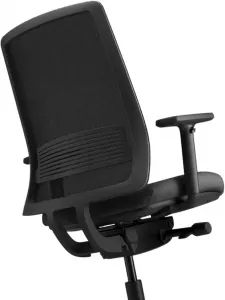 LD SEATING Kancelárska stolička Lyra AIR 215-BL-SYB, čierna, skladová