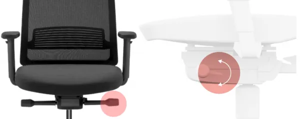 LD SEATING Kancelárska stolička Lyra AIR 215-BL-SYB, čierna, skladová