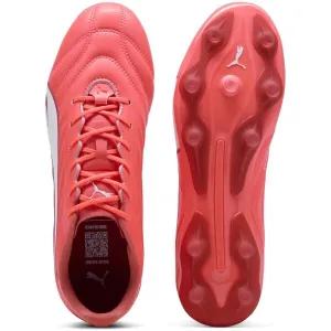 Puma KING PRO FG/AG Pánske kopačky, oranžová, veľkosť 43