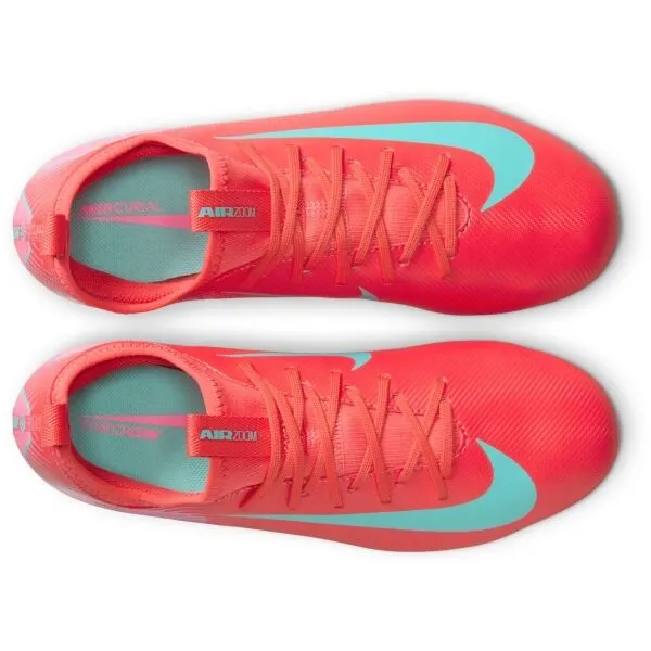 Nike JR ZOOM MERCURIAL VAPOR 16 ACADEMY FG/MG Detské kopačky, červená, veľkosť 32