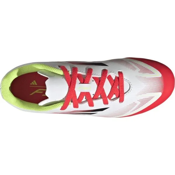 adidas F50 CLUB FG/MG J Detské kopačky, biela, veľkosť