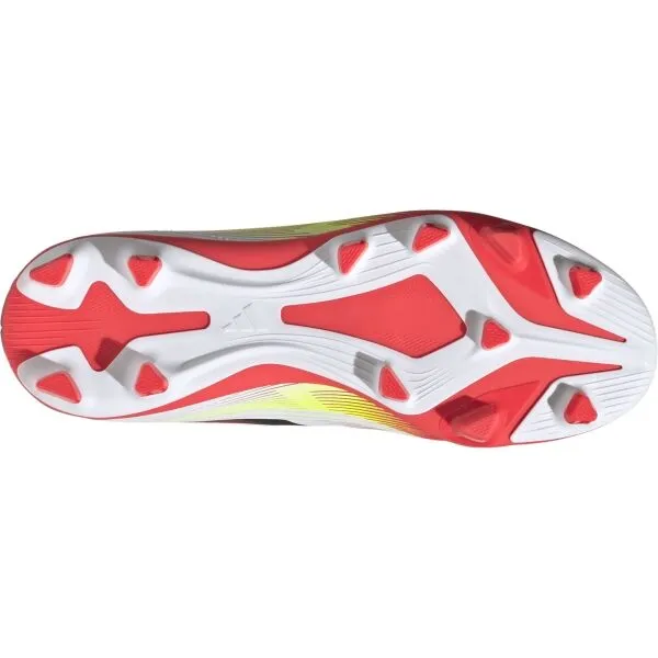 adidas F50 CLUB FG/MG J Detské kopačky, biela, veľkosť