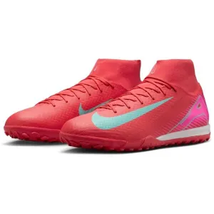 Nike AIR ZOOM MERCURIAL SUPERFLY 10 ACADEMY TF Pánske turfy, červená, veľkosť 42