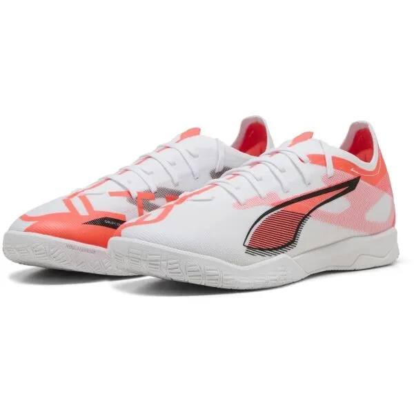 Puma ULTRA 5 MATCH IT Pánska halová obuv, biela, veľkosť 43