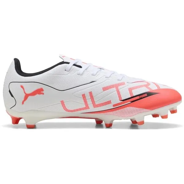 Puma ULTRA 5 PLAY FG/AG Pánske kopačky, biela, veľkosť 44