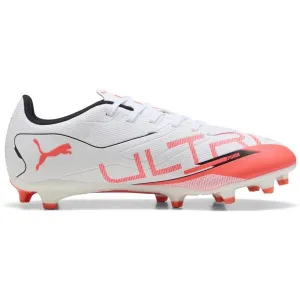Puma ULTRA 5 PLAY FG/AG Pánske kopačky, biela, veľkosť 44