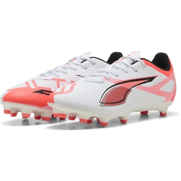 Puma ULTRA 5 PLAY FG/AG Pánske kopačky, biela, veľkosť 44