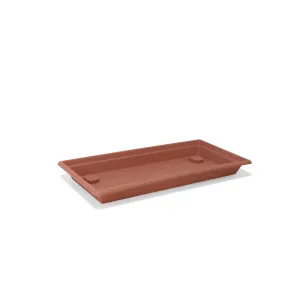 Gardenico Podmiska pod kvetináč Magnus 80 terakota, 800 x 390 x 6 mm