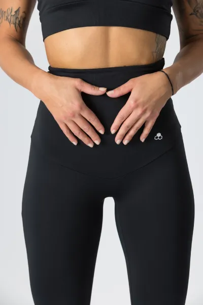 GoldBee Legíny Celkové Stahovací Black Barva: Black, Velikost: 3XL