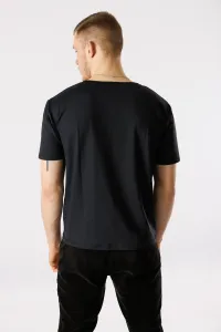 GoldBee Pánske Športové Tričko Black Barva: Black, Velikost: M