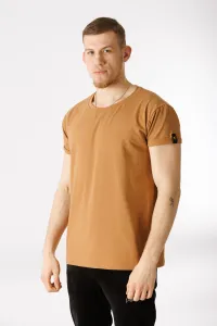 GoldBee Pánske Tričko Organic Brown Barva: Brown, Velikost: XL
