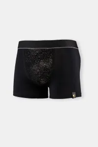 GoldBee Boxerky Erotic Krajka Black Barva: Black, Velikost: M
