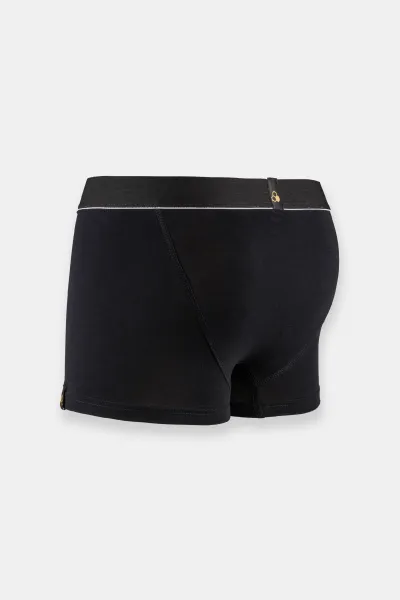 GoldBee Boxerky Erotic Krajka Black Barva: Black, Velikost: M