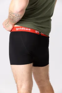GoldBee Boxerky Logo Red Barva: Red, Velikost: M