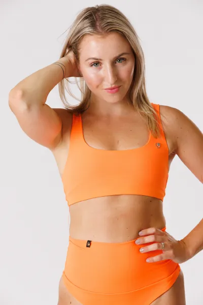 GoldBee Basic Plavky Vrchný Diel Neon Orange Barva: Neon Orange, Velikost: XL