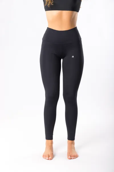 GoldBee Legíny Zateplené Push-Up Black Barva: Black, Velikost: M