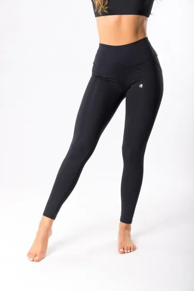 GoldBee Legíny Zateplené Push-Up Black Barva: Black, Velikost: M