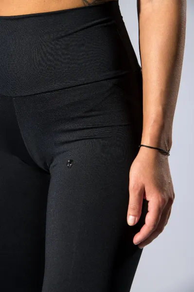 GoldBee Legíny Push-Up Second Skin Black Barva: Black, Velikost: M