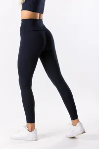 GoldBee Legíny B2 Second Skin Dark Blue Barva: Dark Blue, Velikost: M