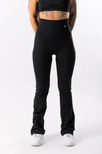 GoldBee Zvonové Legíny Sťahujúce Pas Lycra Black Barva: Black, Velikost: S