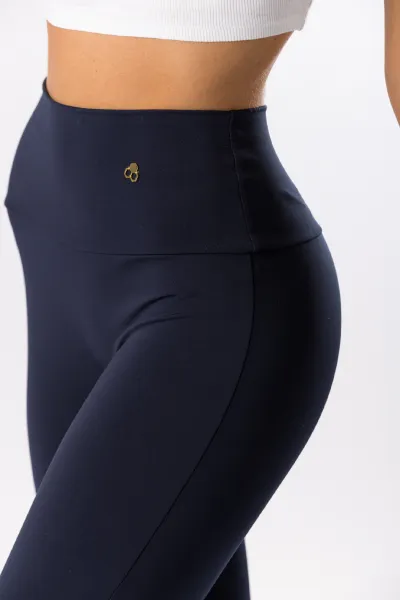 GoldBee Legíny Sťahujúce Pas Second Skin Dark Blue Barva: Dark Blue, Velikost: M