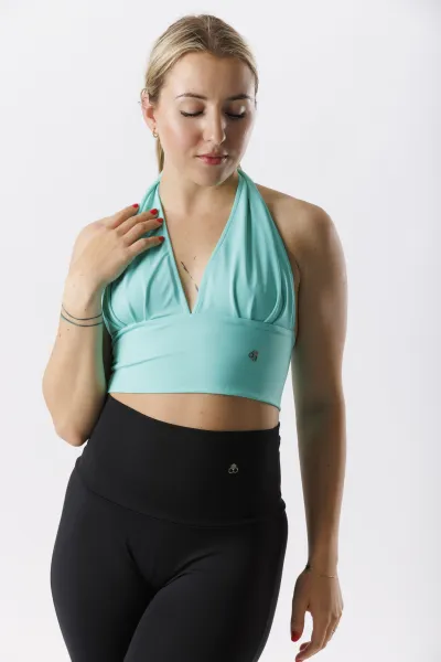GoldBee Plavky Vrchný Diel Milf Mint Green Barva: Mint Green, Velikost: M