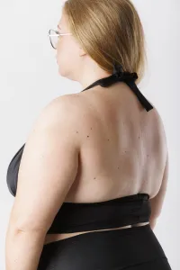GoldBee Plavky Vrchný Diel Milf Black Barva: Black, Velikost: M