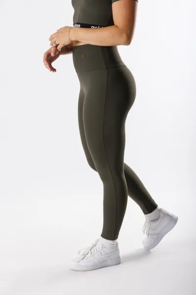 GoldBee Legíny B2 Lycra Army Barva: Army, Velikost: M